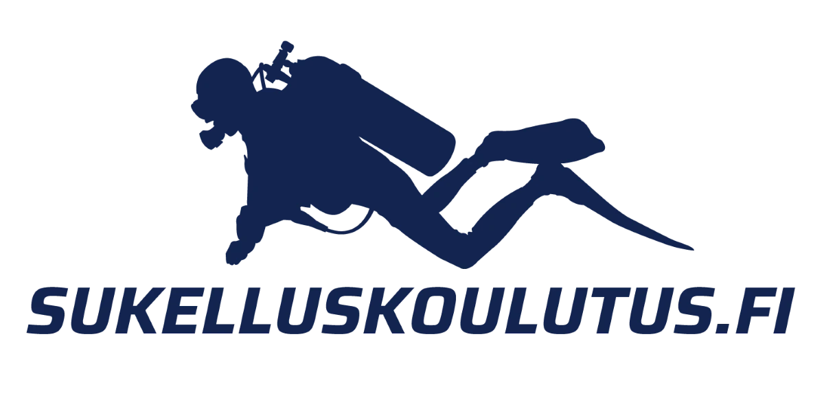 Sukelluskoulutus logo tummansininen